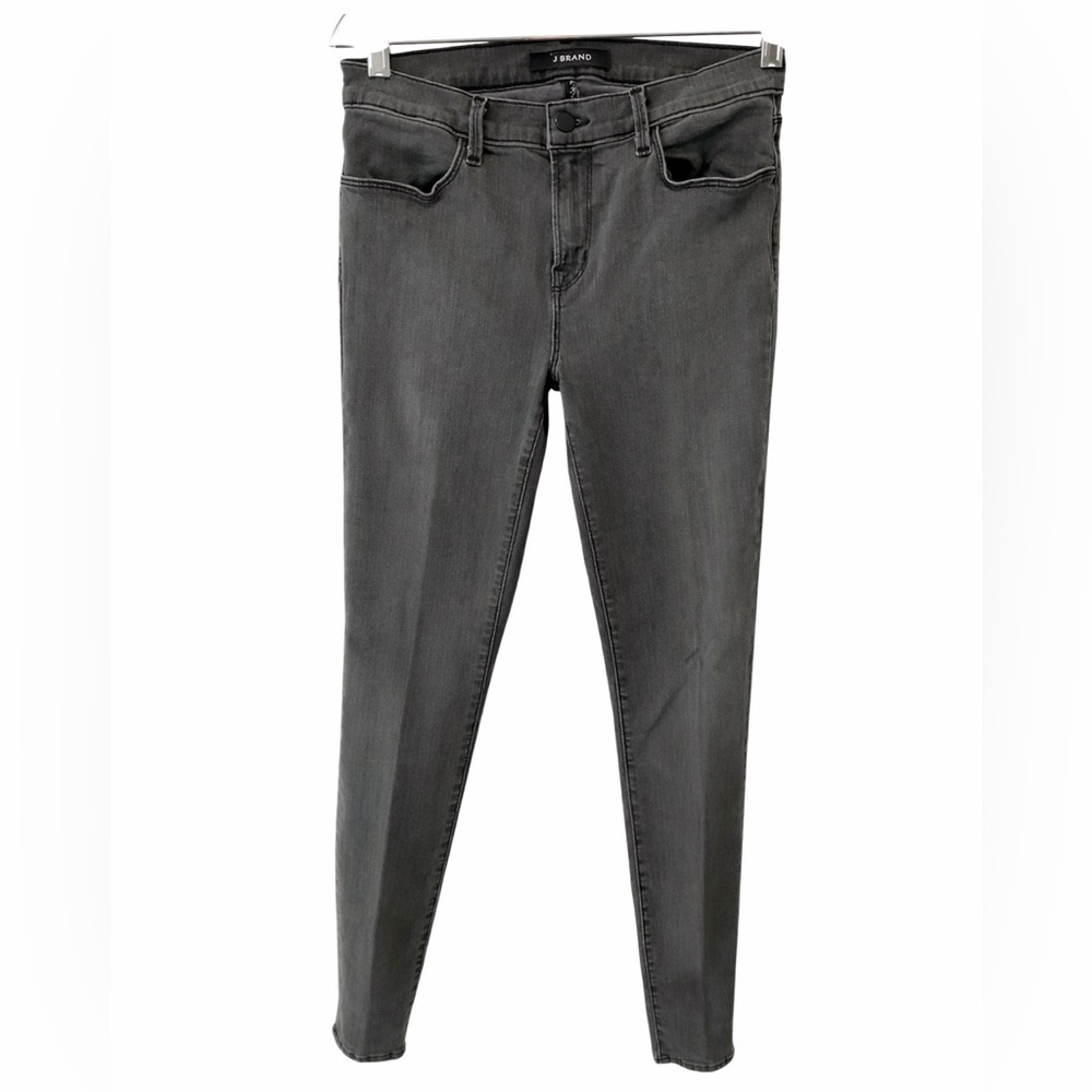 J Brand Night Bird Grey Black Super Skinny Jeans Size 28 Goth Grunge Streetwear